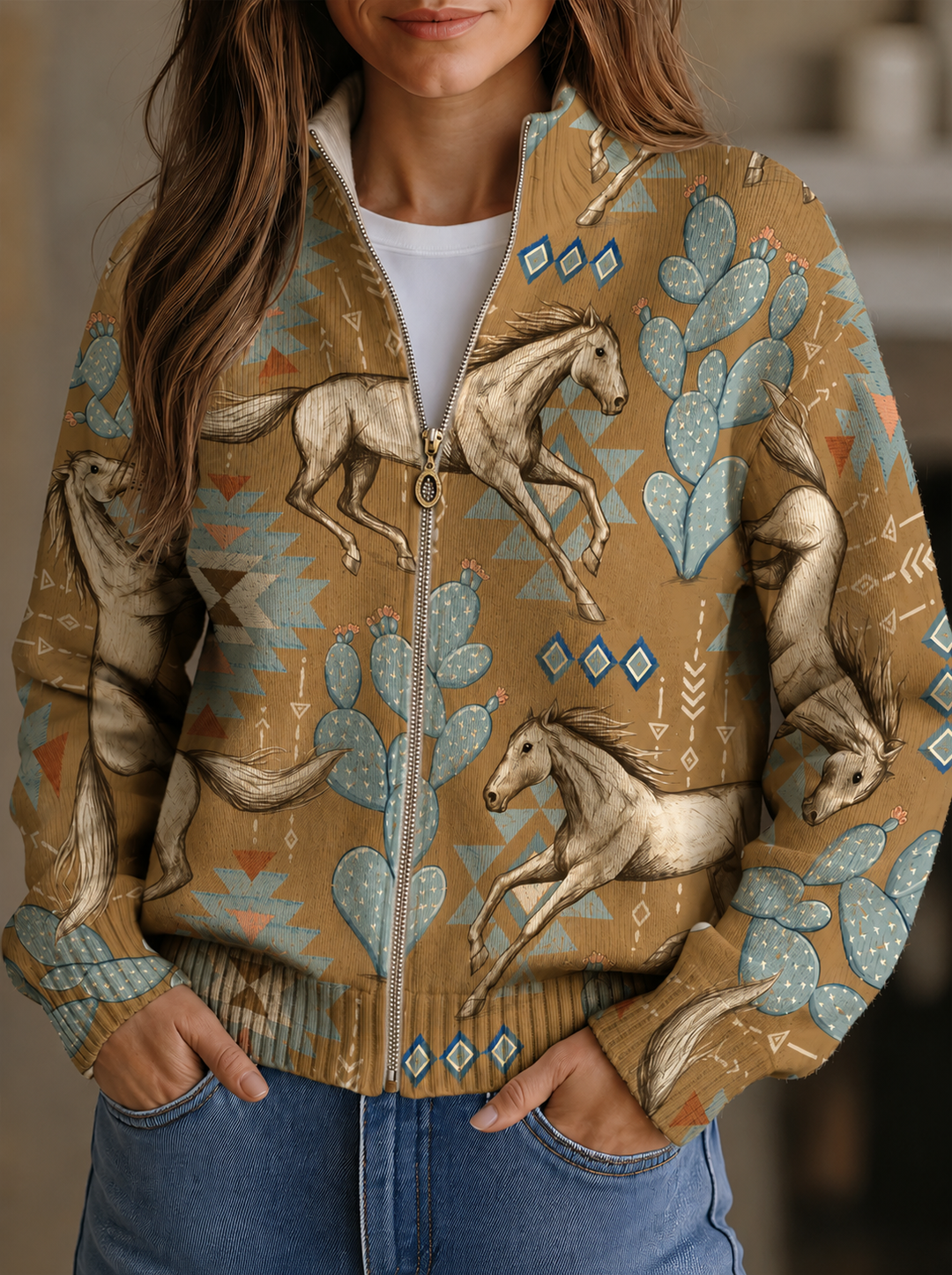 Zipper Cardigans