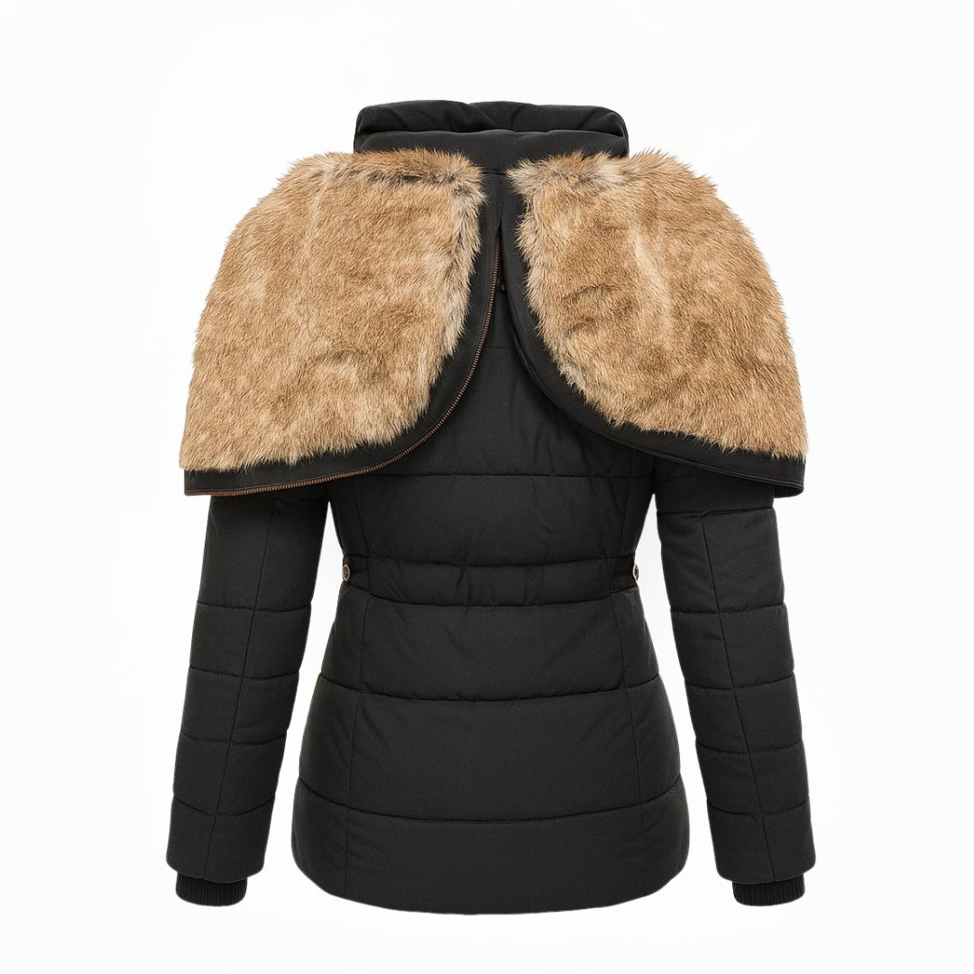 Hooded Quilted Winter Coat for Women