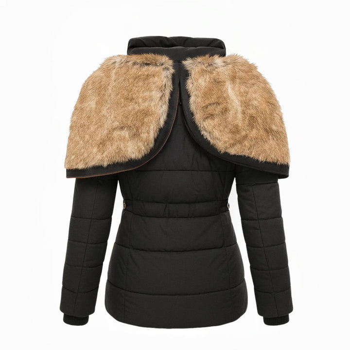 Hooded Quilted Winter Coat for Women
