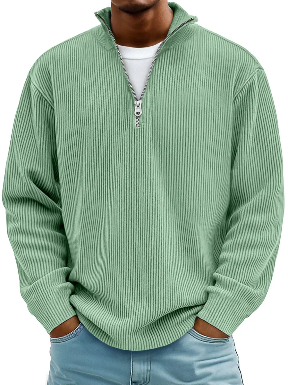 Half Zip Sweater for Women