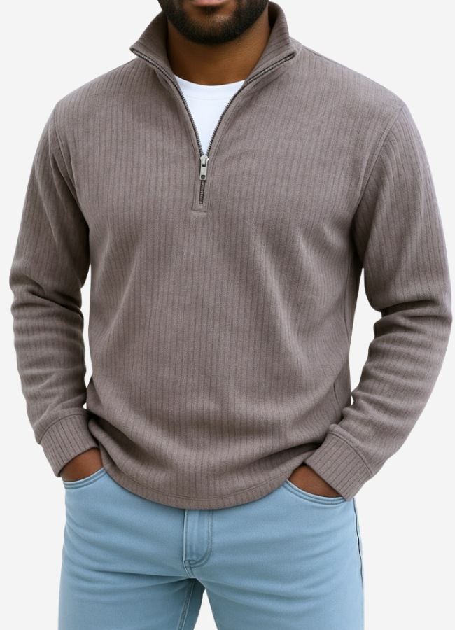 Half Zip Sweater for Women