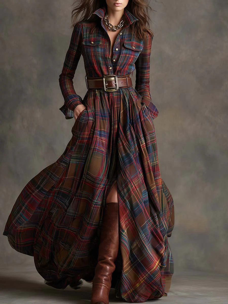 Plaid Dress for Women