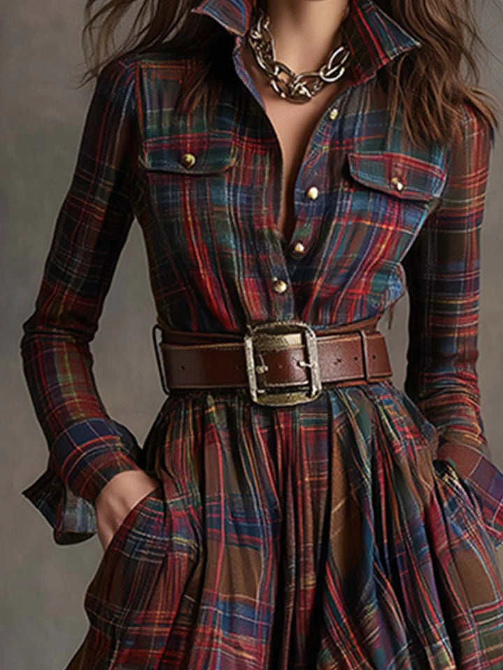 Plaid Dress for Women