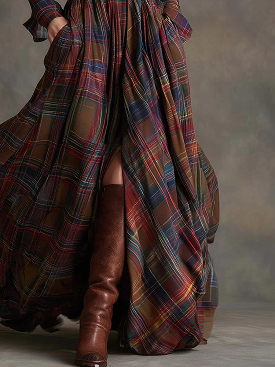 Plaid Dress for Women