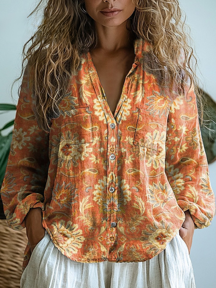 Floral Blouse for Women
