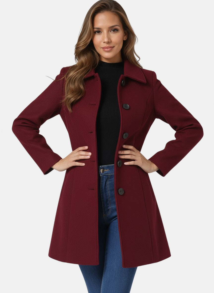 Josephine | Women's Single Breasted Winter Trench Coat