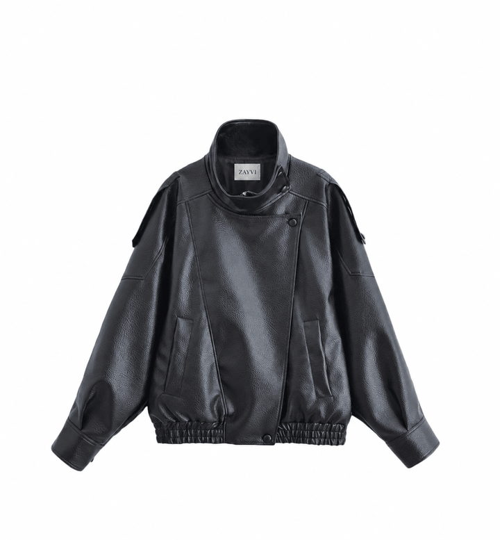 Faux Leather Jacket for Women