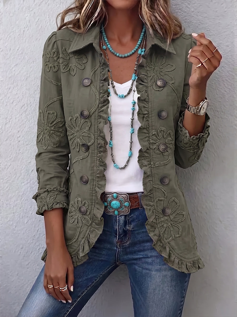 Embroidered Jacket for Women
