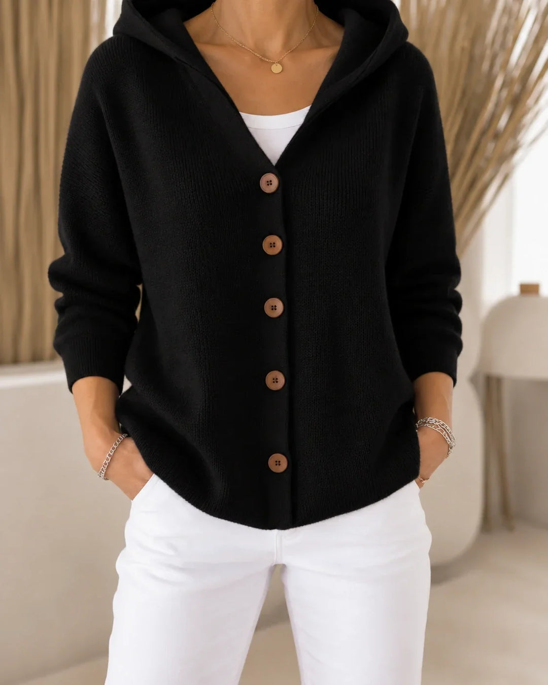 Hooded Cardigan for Women
